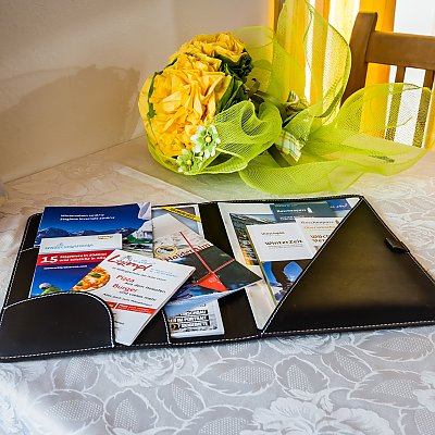 Hotel wallet in your room at Hotel Lamm
